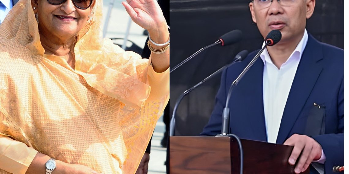 তারেকের হাত ধরেই  দেশে ফেরার কৌশলে হাসিনা?