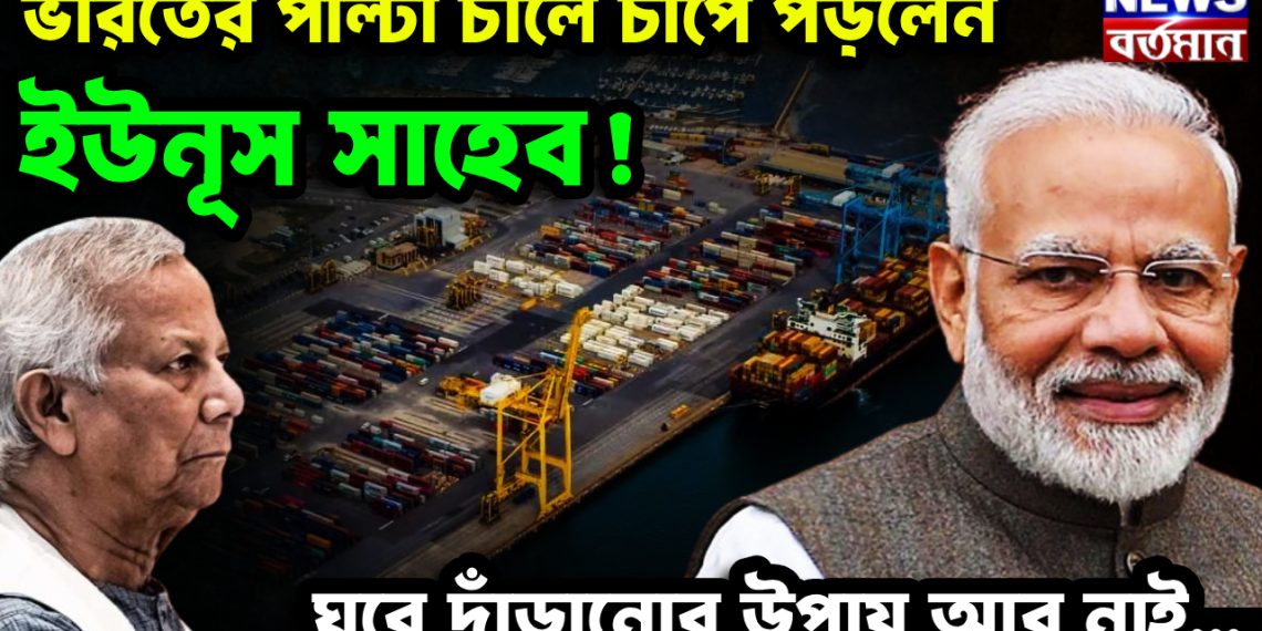 ভারতের পাল্টা চালে চাপে পড়লেন ইউনূস সাহেব! ঘুরে দাঁড়ানোর উপায় আর নাই…