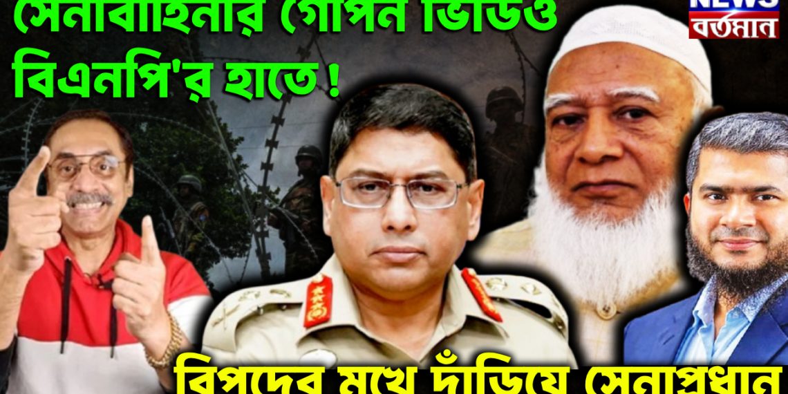 সেনাবাহিনীর গোপন ভিডিও বিএনপি’র হাতে! বিপদের মুখে দাঁড়িয়ে সেনাপ্রধান