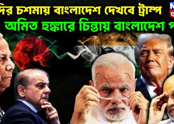 মোদির চশমায় বাংলাদেশ দেখবে ট্রাম্প অমিত হুঙ্কারে চিন্তায় বাংলাদেশ পাক