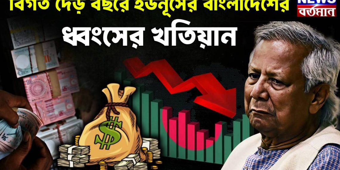 বিগত দেড় বছরে ইউনূসের বাংলাদেশের ধ্বংসের খতিয়ান