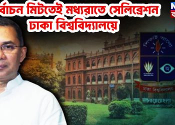 নির্বাচন মিটতেই মধ্যরাতে সেলিব্রেশন ঢাকা বিশ্ববিদ্যালয়ে