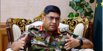 সেনাপ্রধানের সঙ্গে মার্কিন রাষ্ট্রদূতের বৈঠক।  আমেরিকার নিয়ন্ত্রণে বাংলাদেশ