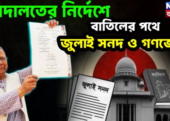 আদালতের নির্দেশে  বাতিলের পথে  জুলাই সনদ ও গণভোট!