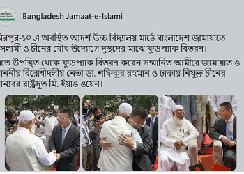 যত দোষ আওয়ামী লীগের ! বিদেশি সাহায্য কি চাইছে জামায়াত?